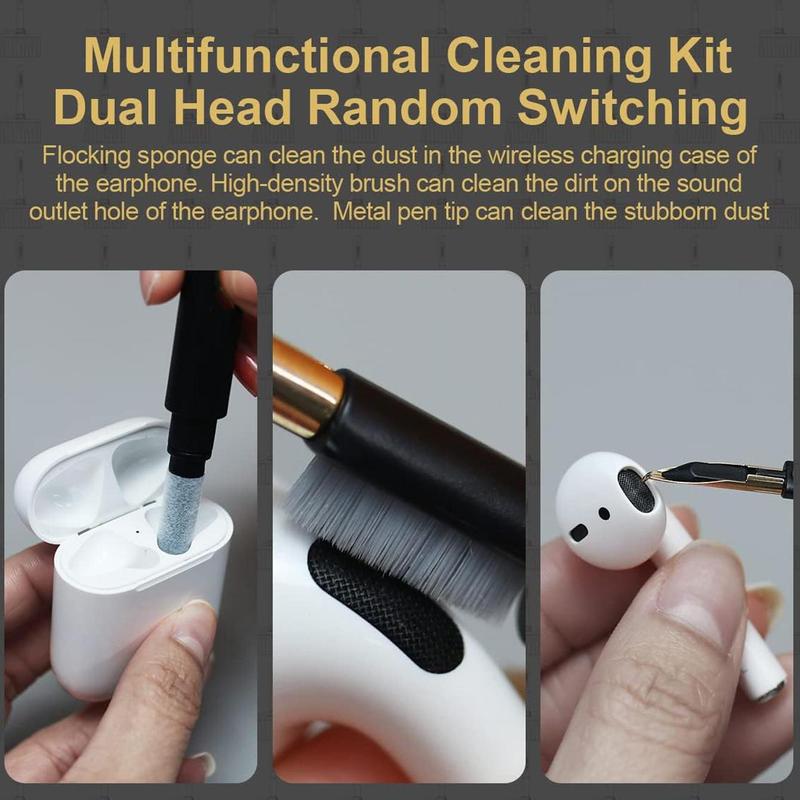 Keyboard Cleaning Brush, 1 Count Detachable Mini Multifunctional Crevice Cleaning Brush, Dust Remover Kit for Desk Cleaning