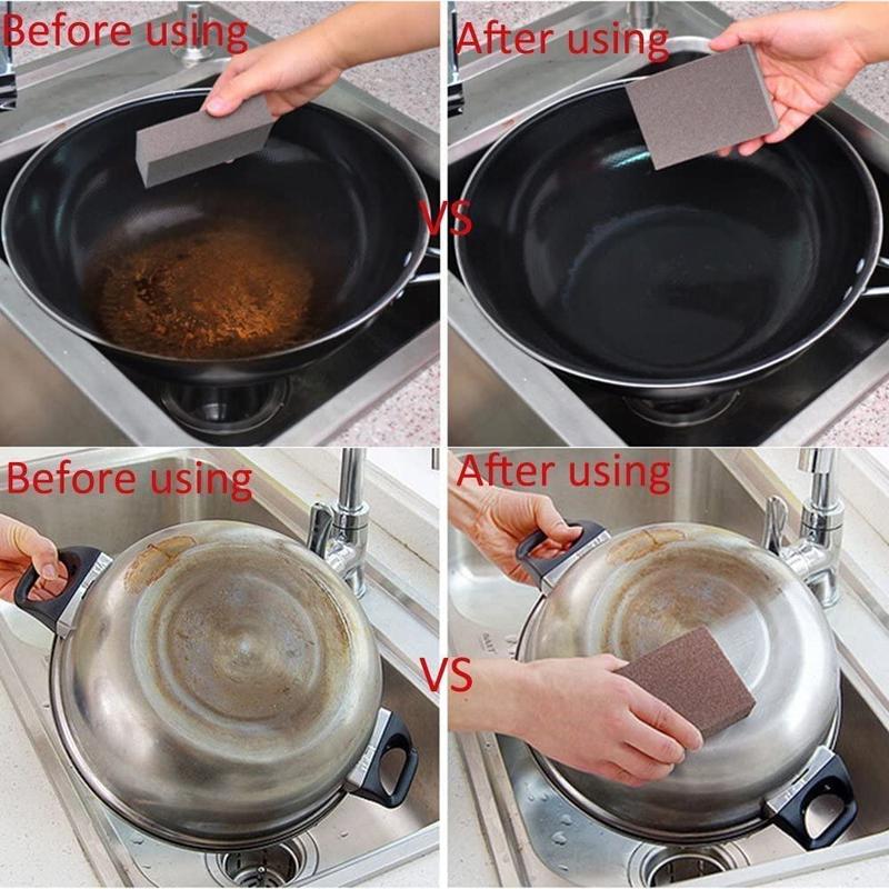 Cleaning Sponge, Reusable Scrub Sponge, Kitchen Cleaning Tool for Pot Pan Bowl