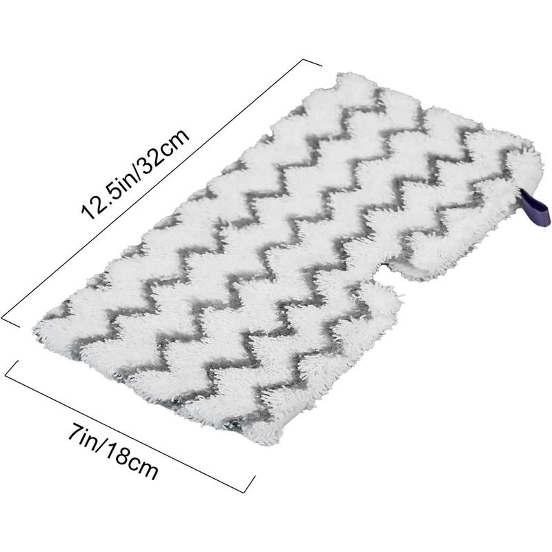 S3501 2 Pcs Steam Pocket Mop Microfiber Pads for Shark Steam Mop S3501 S3601 S2901 S2902 S3550 S3801 S3901 SE450 S3601D S3901D for All Hard Floors