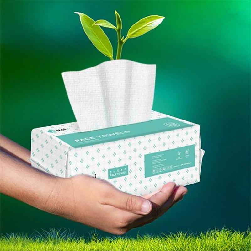 Ditoi Face Towels Soft Thick Disposable Facial Wash Cloth