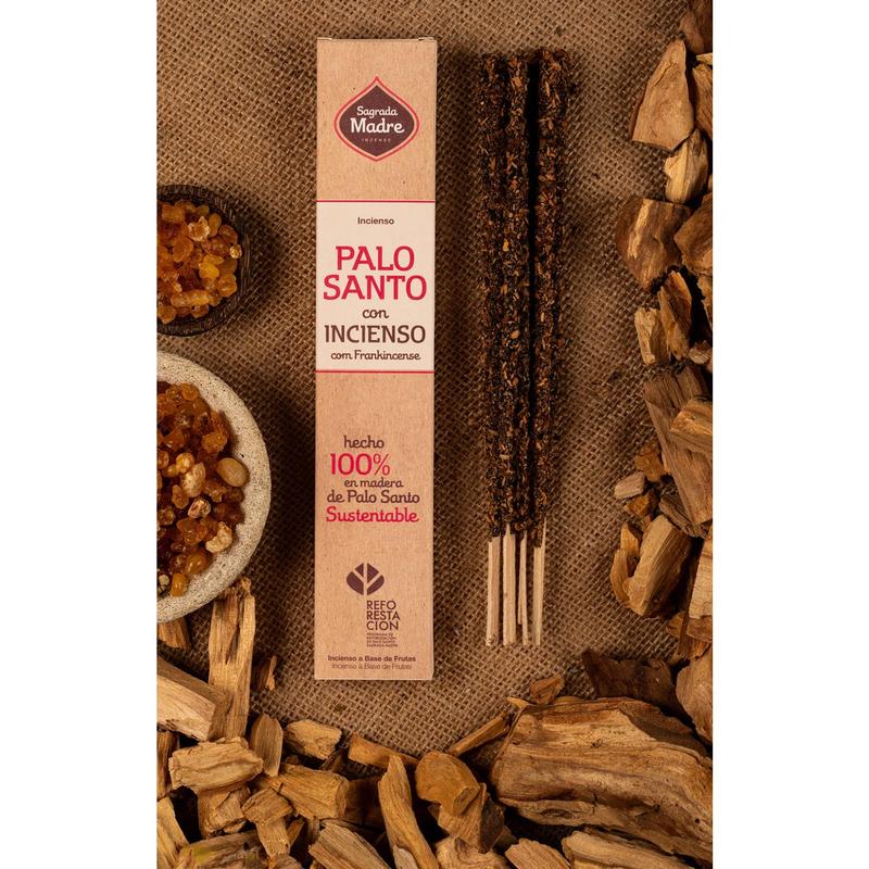 Palo Santo Incense Sticks | Sandalwood | Vanilla | Rosemary | Myrrh | Jasmine | Frankincense | Copal Aroma Fragrance Nature