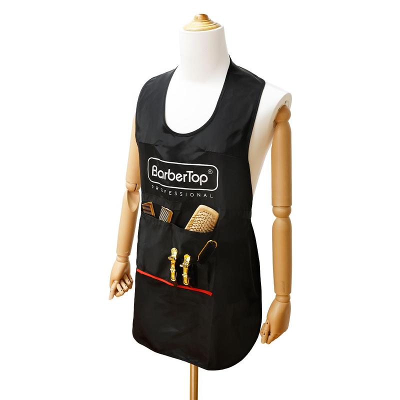 Professional Hairdresser Apron with Pockets, Waterproof & Stain-proof Apron with Pocket, Professional Salon Hairdresser Waist Bag for Home Cleaning