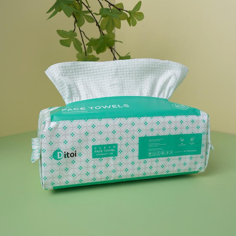 Ditoi Face Towels Soft Thick Disposable Facial Wash Cloth