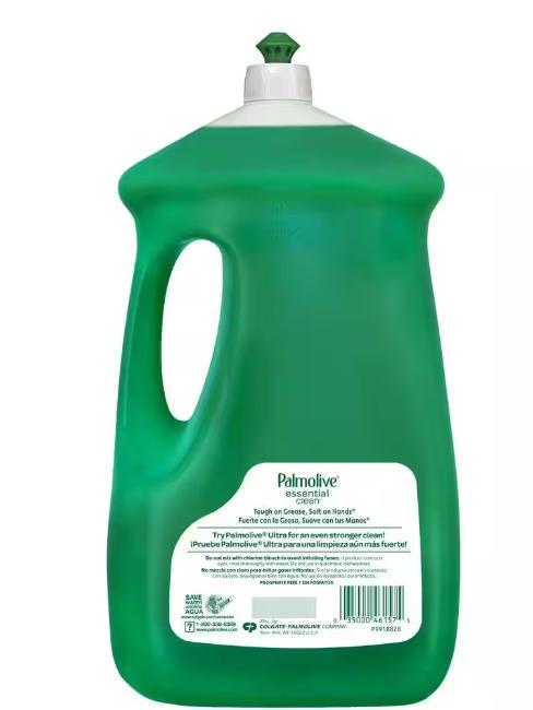 DD01 Palmolive 90oz. Green Dish Soap (4-Pack)