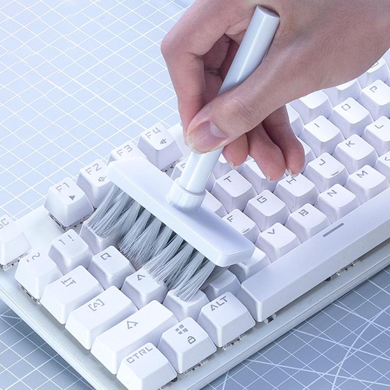 Keyboard Cleaning Brush, 1 Count Detachable Mini Multifunctional Crevice Cleaning Brush, Dust Remover Kit for Desk Cleaning