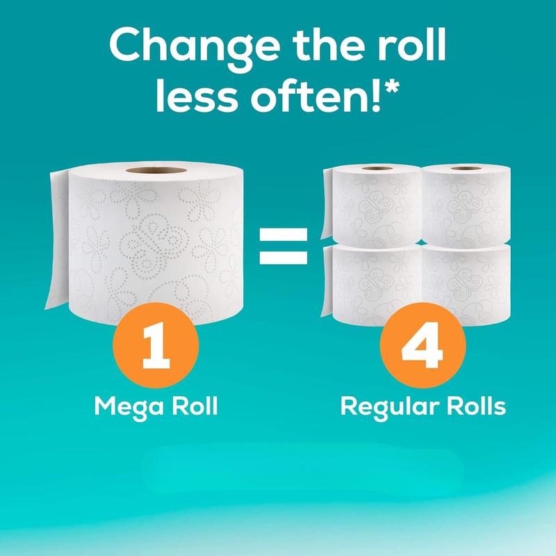 Angel Soft Toilet Paper, 48 Mega Rolls = 192 Regular Rolls, Soft and Strong Toilet Tissue