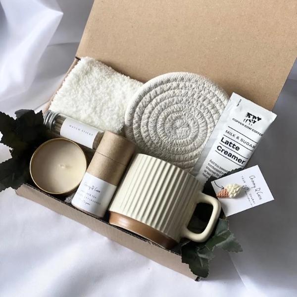 Cozy Hygge Gift Box | Thoughtful Gift Set for Her | Mother’s Day, Miss You, or Sending a Hug