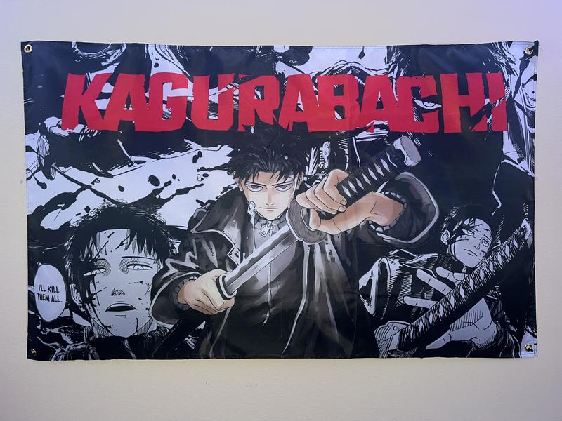 Kagura Bachi Flag 3x5