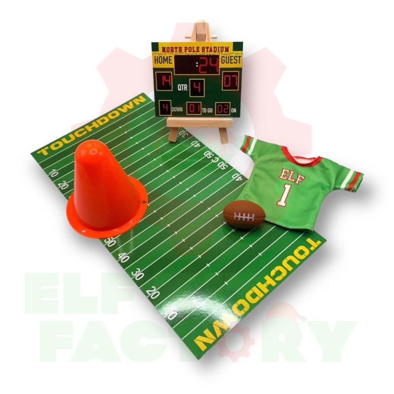 Christmas Elf Football Day Prop: Single Prop