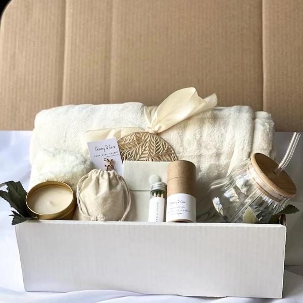 Cozy Hygge Gift Box | Thoughtful Gift Set for Her | Mother’s Day, Miss You, or Sending a Hug