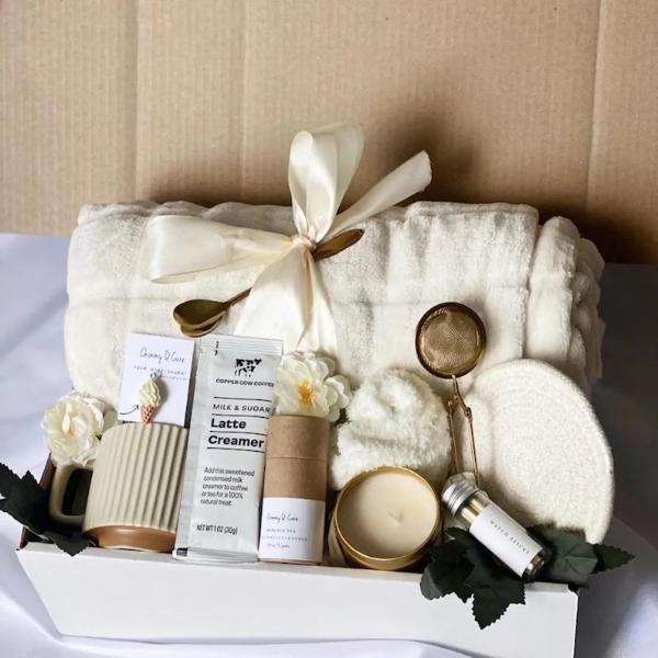 Cozy Hygge Gift Box | Thoughtful Gift Set for Her | Mother’s Day, Miss You, or Sending a Hug