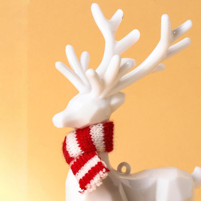 Reindeer Design Decoration, 2 Counts set Creative Desktop Decoration, Festive & Party Supplies for Home Living Room Bedroom Dining Room