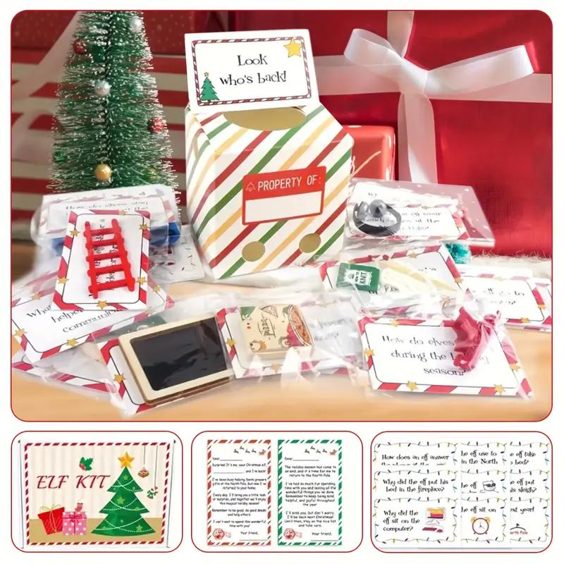 2024 Christmas Gift Box Puzzle Countdown Blind Box Christmas Toy Gift Box christmas  hamper