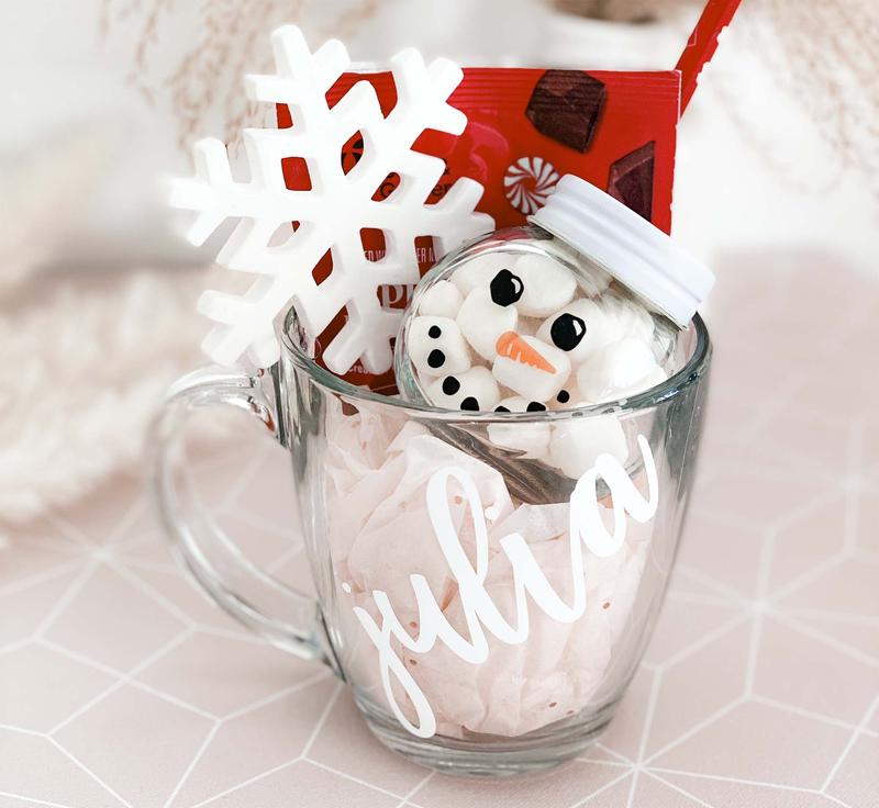 Snowman Jar Favors (set of 6)