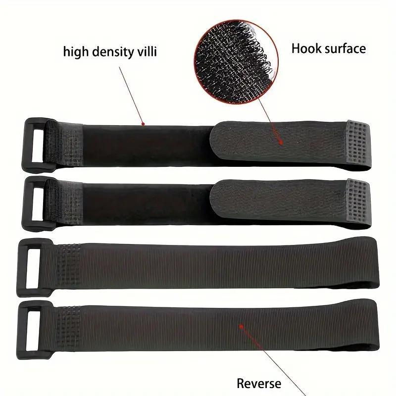 Reusable Fastening Cable Straps, 50pcs Hook & Loop Cable Tie Down Straps, Multipurpose Cable Management Ties for Home Office