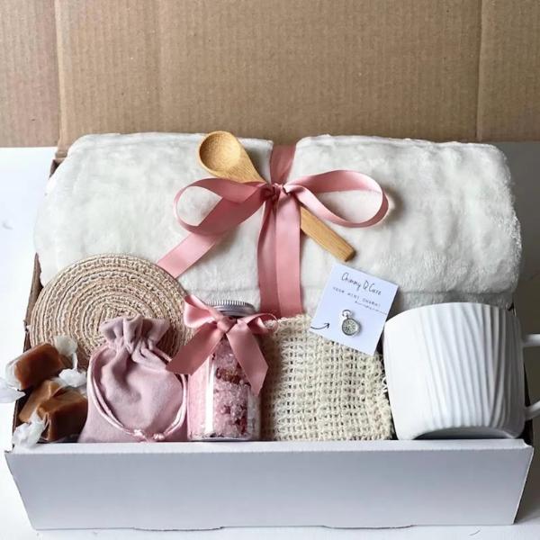 Cozy Hygge Gift Box | Thoughtful Gift Set for Her | Mother’s Day, Miss You, or Sending a Hug