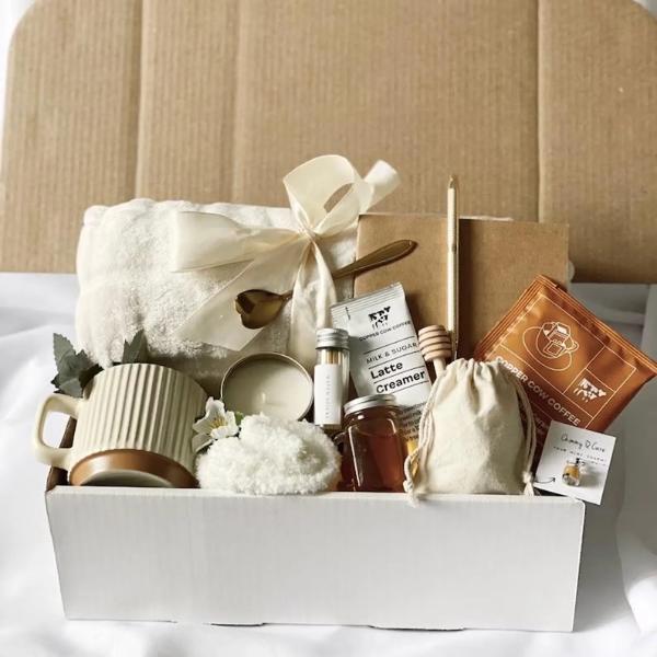 Cozy Hygge Gift Box | Thoughtful Gift Set for Her | Mother’s Day, Miss You, or Sending a Hug