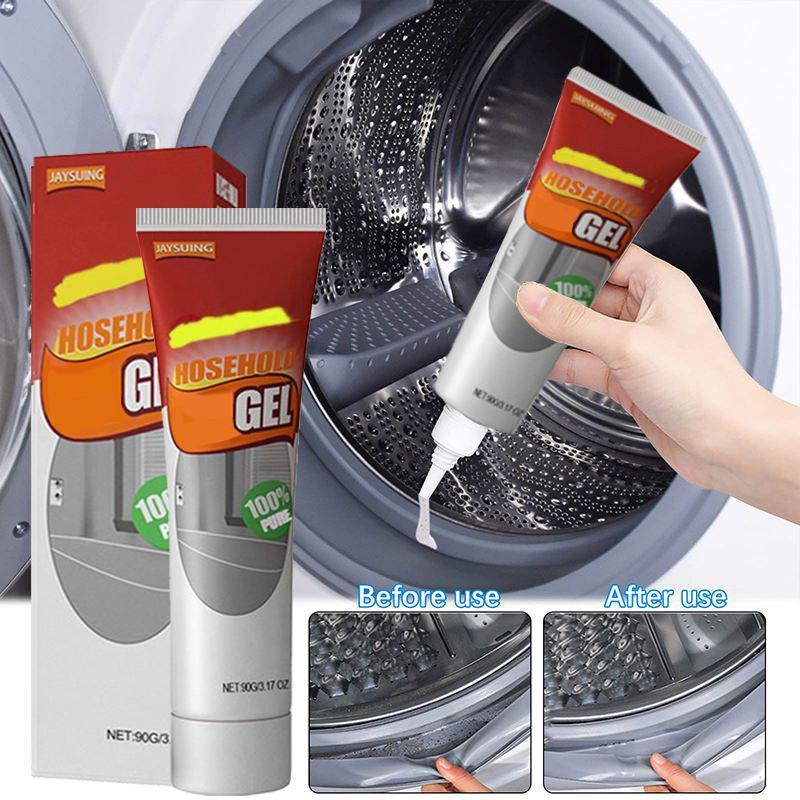 Refrigerator and washing machine seal staincleaning gel, multi-purpose cleaning gel,household cleaner, suitable for stains on sinkbathtub, toilet seals, bathroom kitchen staincleaning, for stubborn dirt attached to bathtub orshower seals