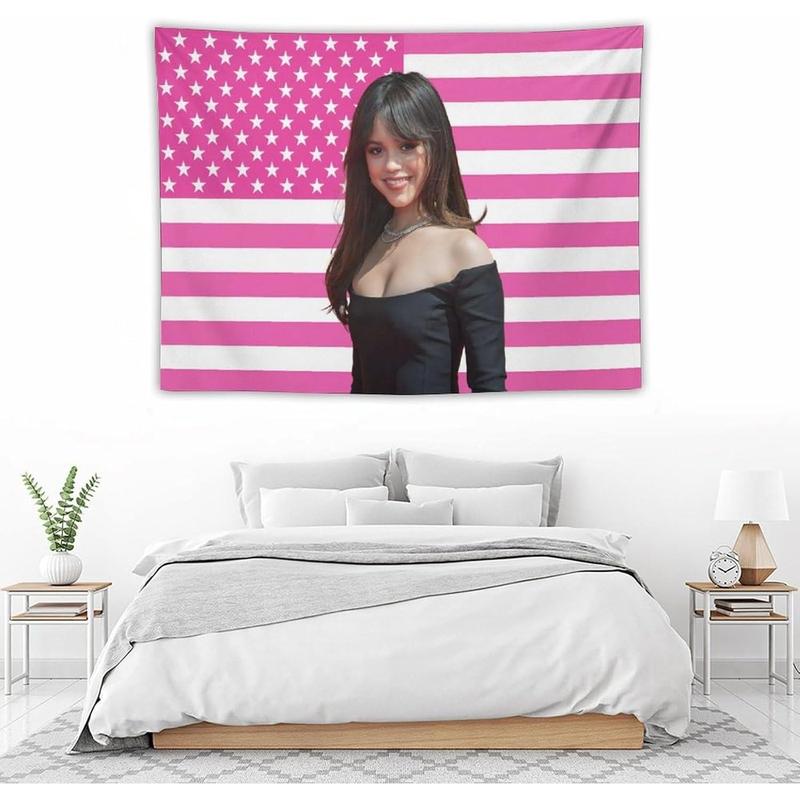 CHALAJIG Jenna Poster Tapestry Funny Flag Living Room Bedroom Dormitory Garden Art Decoration Wall Aesthetic Ortega Merch