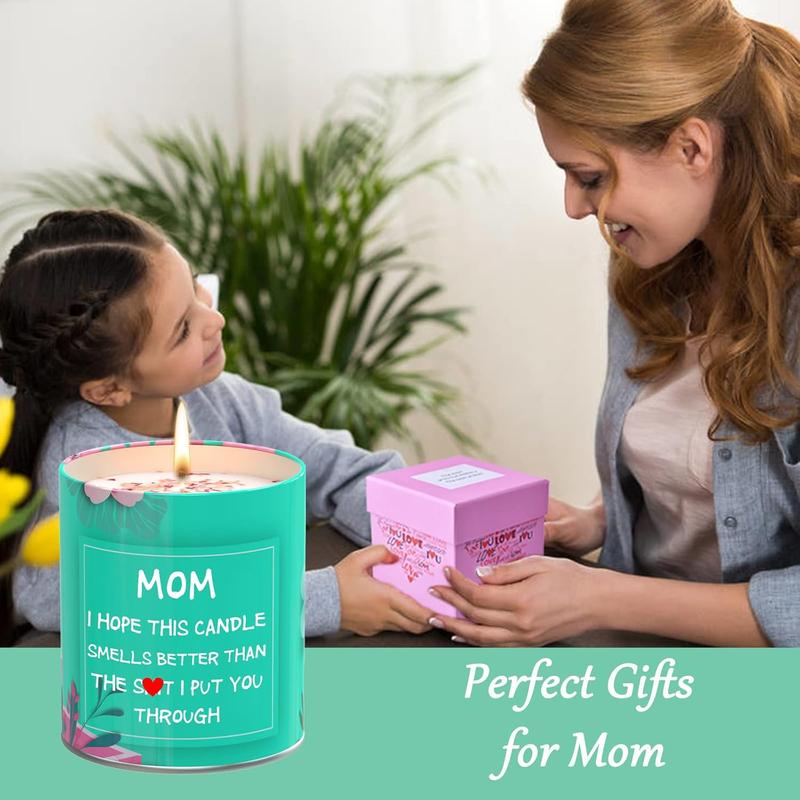 Mothers Day Gifts from Daughter Son Mom Scented Candles Funny Gifts Ideas for Mom Mothers Day Christmas Birthday Unique Gifts for Mama 9oz