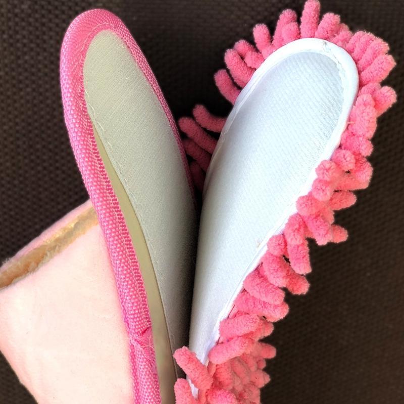 Floor Cleaning Slippers, 1 Pair Floor Sweeping Silent Slippers, Dust Removal Slippers, Cleaning Supplies, Cleaning Tool, Home Accessories