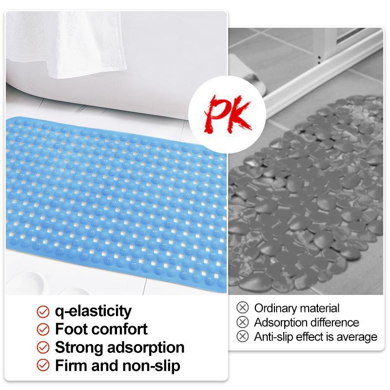 Bathroom Non-slip Bath Mat, Household Shower Mat, Toilet Mat, Washroom Mat, Bath Mat for Bathroom Floor