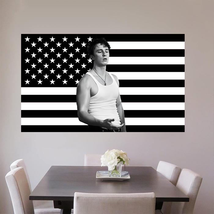 Rafe Cameron Flag - Drew StarkeyMerch  American Flag Black Tapestry Funny Poster Durable Man Cave Wall Flag 3x5 Feet Banner