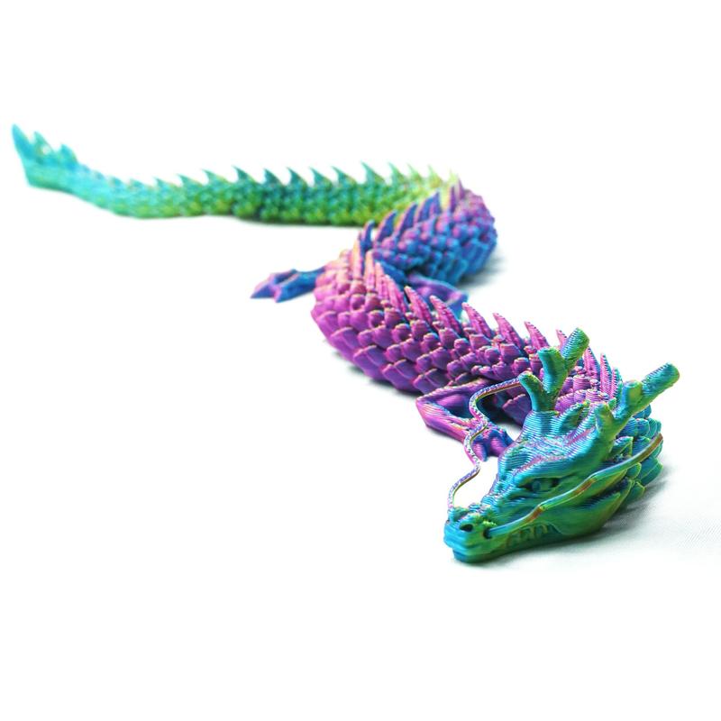 3D Dragon Design Figurine, 2 Counts set Creative Animal Figurine, Desktop Ornament for Home Office Decoration, Room Decor, Boyfriend Gifts