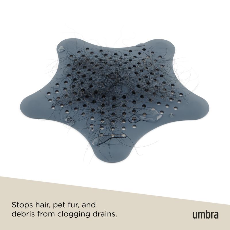 Umbra Starfish Hair Catcher & Drain Protector with Suction