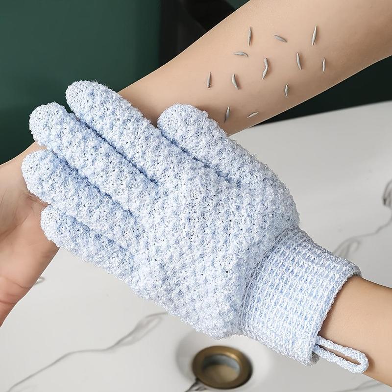 Girl Room Accessories, 1 Count Bath Glove, Exfoliating Bathing Scrubbing Glove, Bathroom Accessories