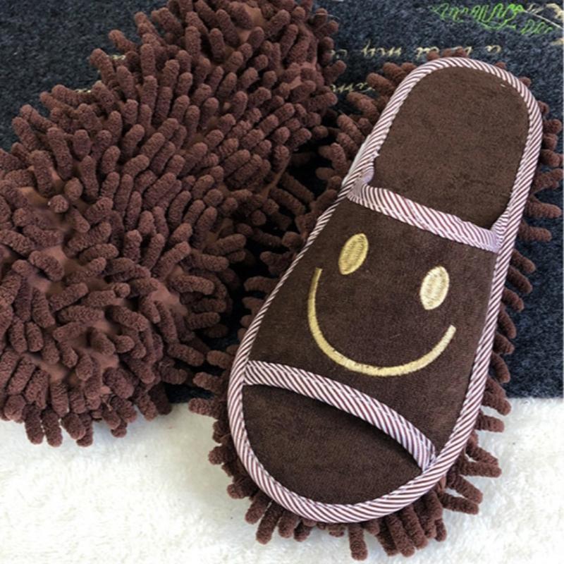 Floor Cleaning Slippers, 1 Pair Floor Sweeping Silent Slippers, Dust Removal Slippers, Cleaning Supplies, Cleaning Tool, Home Accessories