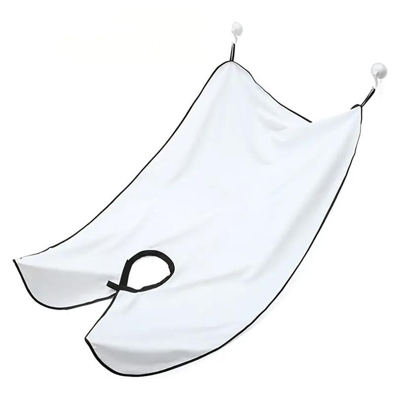 Portable Shaving Cloak, Waterproof Barber Apron With Suction Cup, Barber Tool For Home & Salon