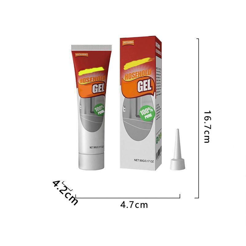 Refrigerator and washing machine seal staincleaning gel, multi-purpose cleaning gel,household cleaner, suitable for stains on sinkbathtub, toilet seals, bathroom kitchen staincleaning, for stubborn dirt attached to bathtub orshower seals