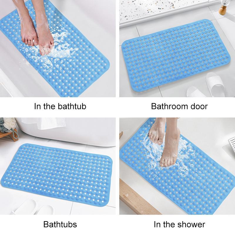 Bathroom Non-slip Bath Mat, Household Shower Mat, Toilet Mat, Washroom Mat, Bath Mat for Bathroom Floor