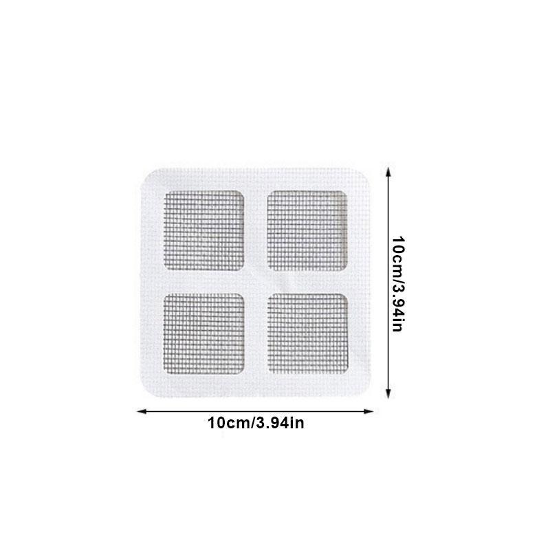 Sink Filter Net, 20pcs set Self Adhesive Anti-clogging Hair Filter, Bathroom Hair Filter, Kitchen Sink Strainer, Home Accessories