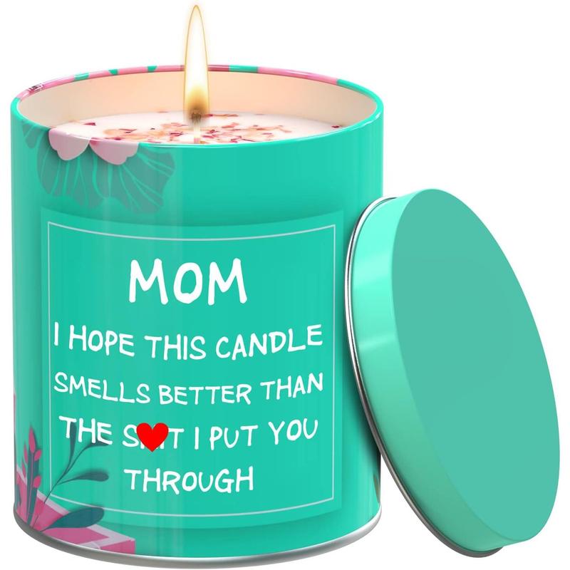 Mothers Day Gifts from Daughter Son Mom Scented Candles Funny Gifts Ideas for Mom Mothers Day Christmas Birthday Unique Gifts for Mama 9oz