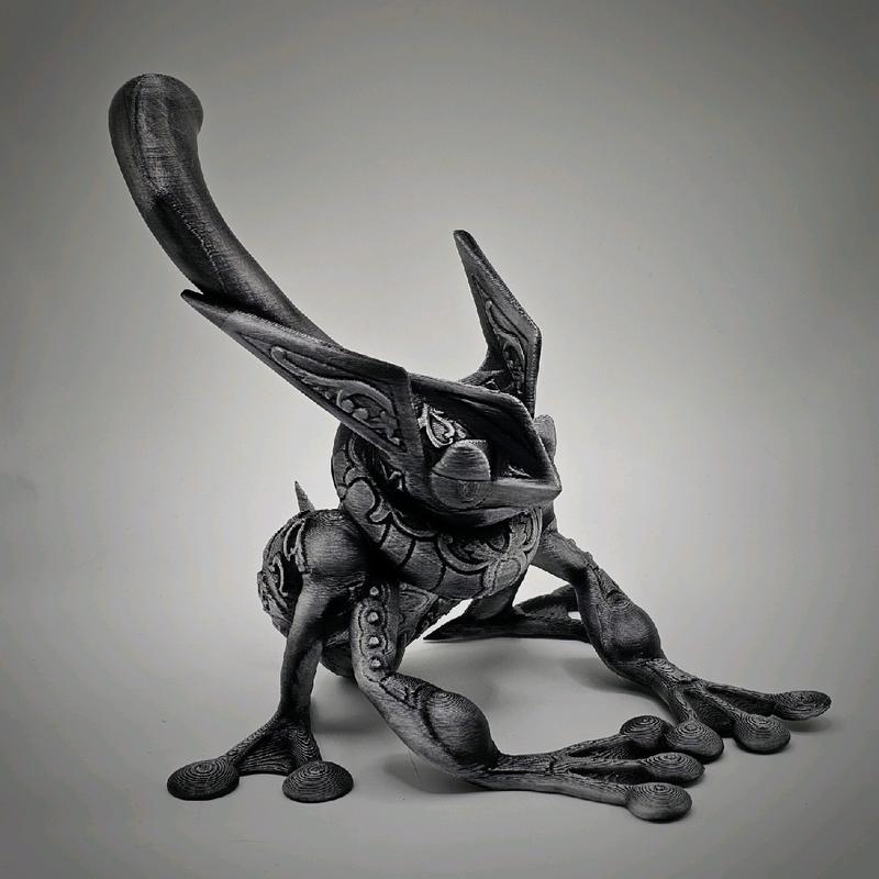 Greninja 3d Printed Pokemon Statue