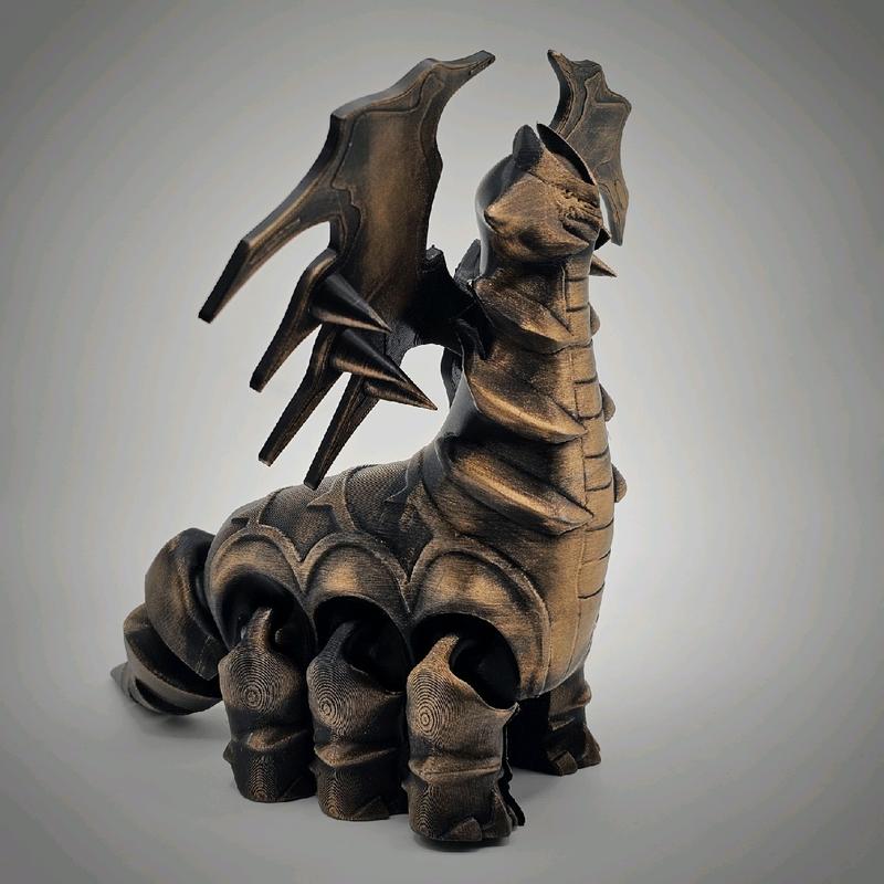 Giratina 3d Printed Pokemon Statue