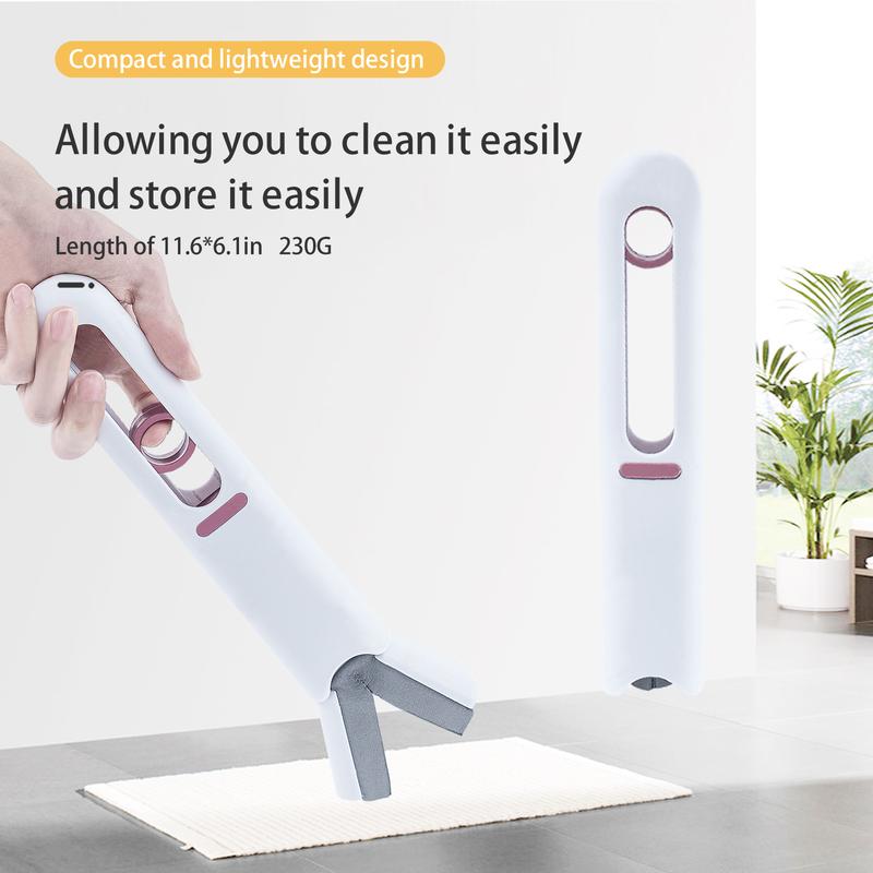 Portable Self-Squeeze Mini Mop, Lazy Hand Wash-Free Strong Absorbent Mop, Wet and Dry Use Cleaning System Tool, for Glass Car Bathroom Kitchens Desktop Household Set car glass Portable Multifunctional mop  life