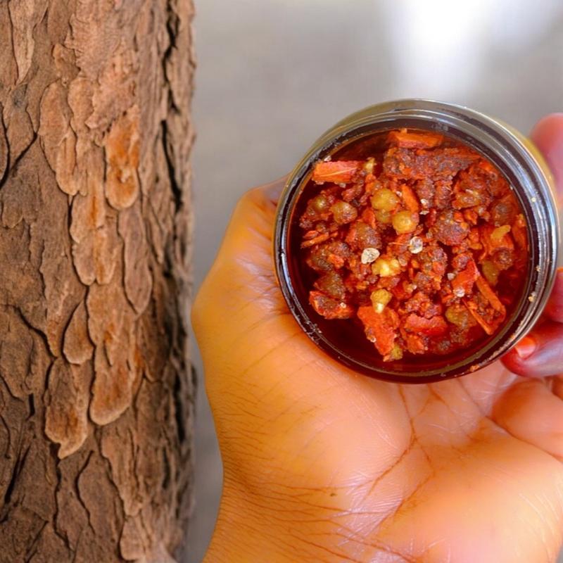 Cinnamon and sandal powder Bakhoor ( Incense)