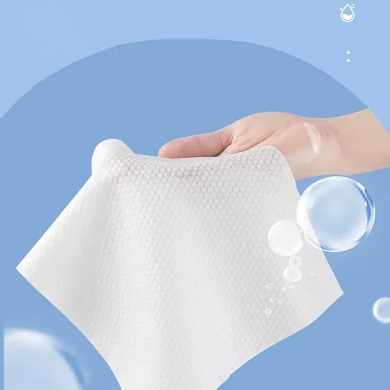 Disposable Face Towel, 1 Count Soft and Gentle Disposable Face Towel, Portable Face Towel for Home Bathroom Outdoor Travel Skincare, Fall Decor