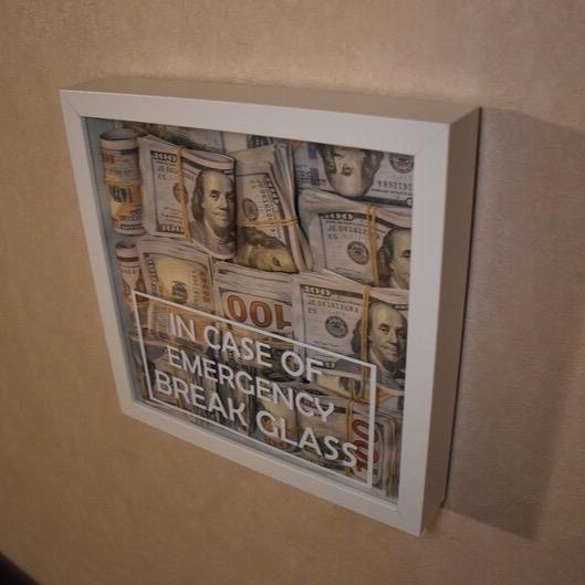 Handmade Folded Movie Cash Canvas