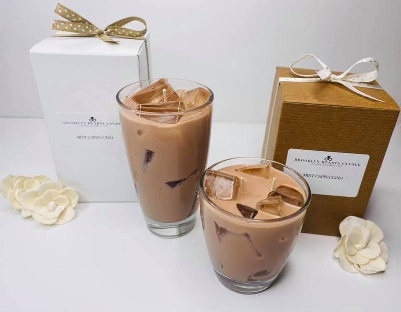 12 OZ Iced Coffee Candles | Latte Candles | Cappuccino Candles| Cafe Candles | Pumpkin Candle | Mothers Day Gift | Mom