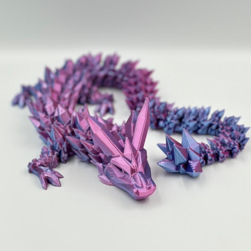 Mystery Color Large Dragon - 3D Printed