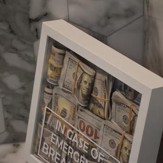 Handmade Folded Movie Cash Canvas