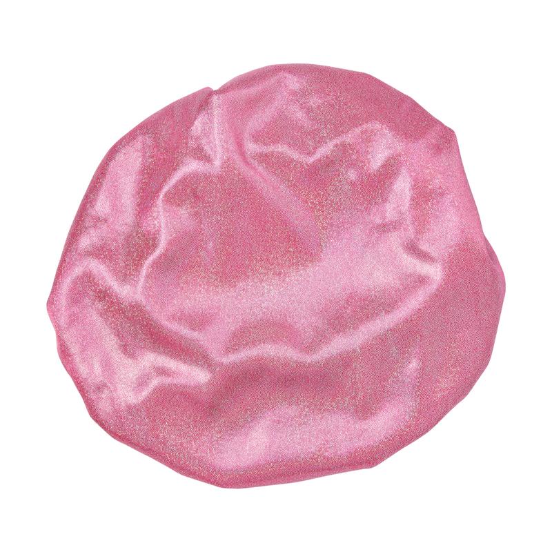 KISS Colors & Care Glamour Glitter Bonnet Cap, XL - Pink Pearl