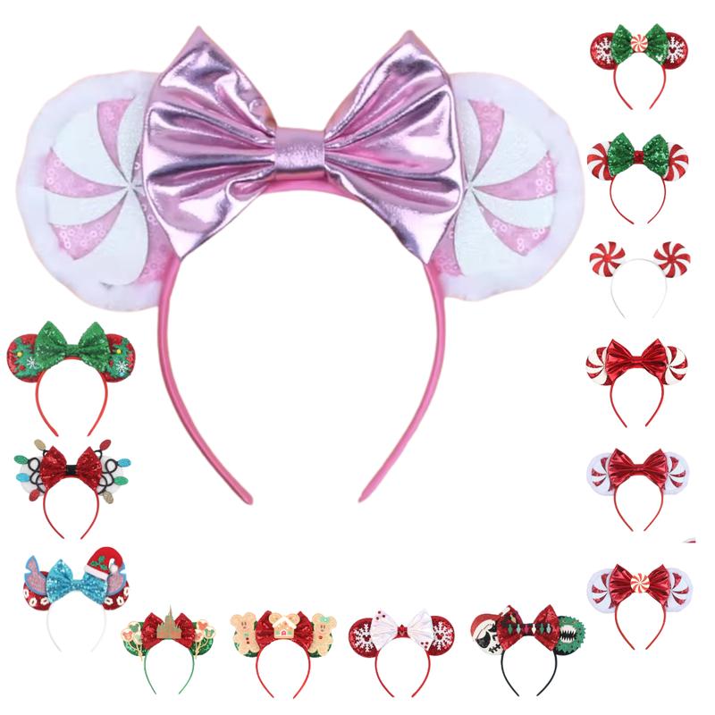 Christmas Ears - Perfect for Theme Park Visits, Dress-up, Parties, and more!