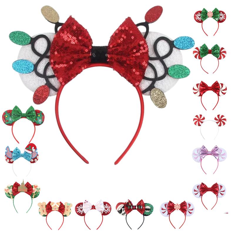 Christmas Ears - Perfect for Theme Park Visits, Dress-up, Parties, and more!