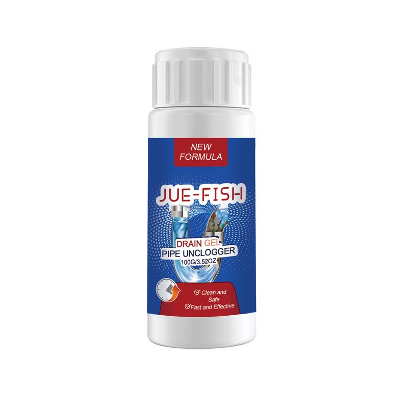 Powerful pipe unblocker. Suitable for kitchen and bathroom pipes - dissolves over 200 types of clogs and kills 99% of bacteria