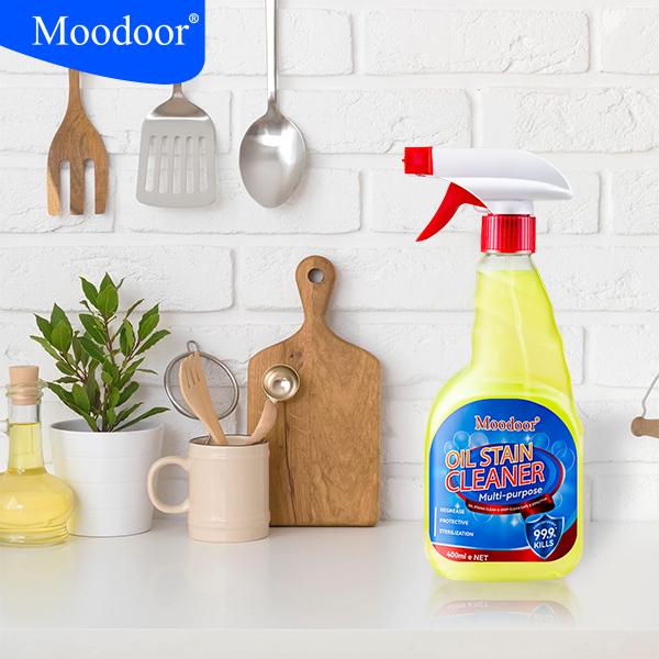 Moodoor All-Purpose Grill Cleaner - Powerful Spray for BBQ Grates, Racks, and Smokers-3